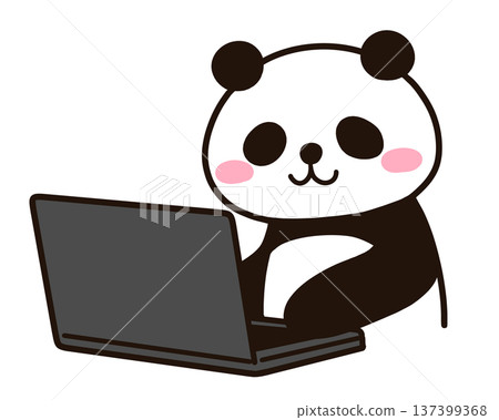 熊貓玩電腦 137399368