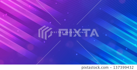 Abstract diagonal neon light streak gradient background with glowing futuristic lines. Abstract diagonal neon light streak gradient background with glowing futuristic lines. 137399432