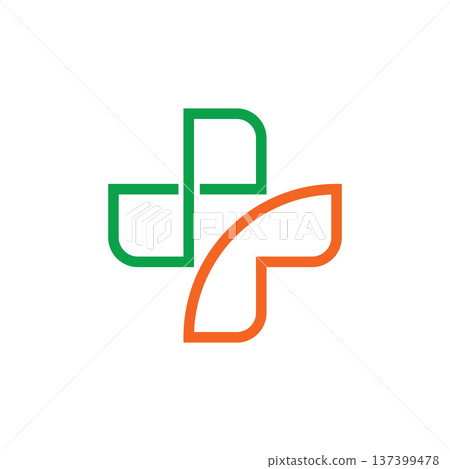 Medical Cross illustration Logo template 137399478