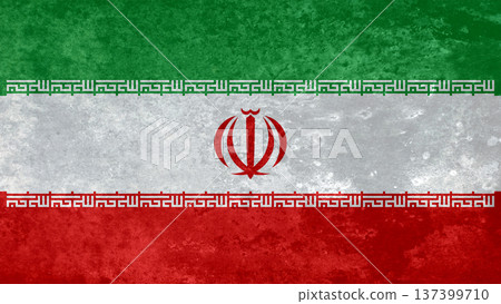 Grunge flag of Iran Grunge flag of Iran 137399710