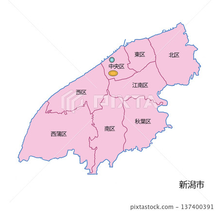 Designated city with administrative districts Niigata City Designated city with administrative districts Niigata City 137400391