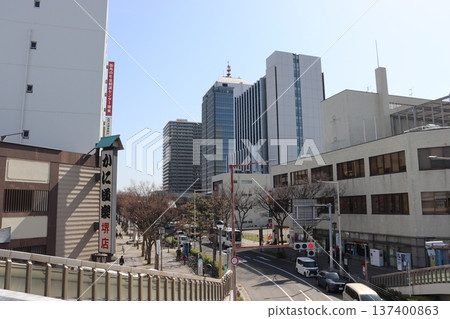 堺市堺區堺東站附近堺市中央郵局前的御商寺街 137400863