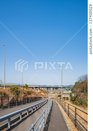 新木津川橋,景輪高速公路,京都府常陽市 新木津川橋,景輪高速公路,京都府常陽市 137400929