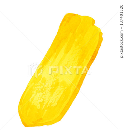 Dried sweet potato hand-drawn watercolor illustration material 137401520