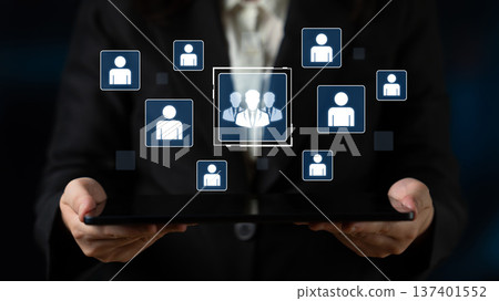 Corporate team management and organizational structure for business. Fermion Corporate team management and organizational structure for business. Fermion 137401552