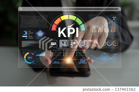 Business intelligence dashboard for monitoring Key Performance Indicators (KPI). Fermion Business intelligence dashboard for monitoring Key Performance Indicators (KPI). Fermion 137401562