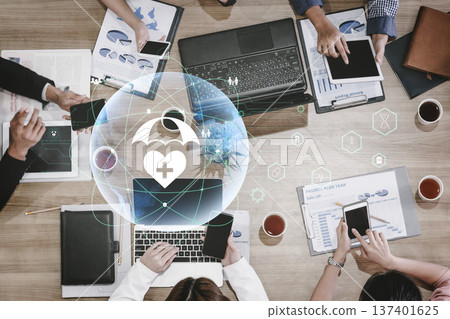 Global Healthcare Services and International Medical Insurance Motif 137401625