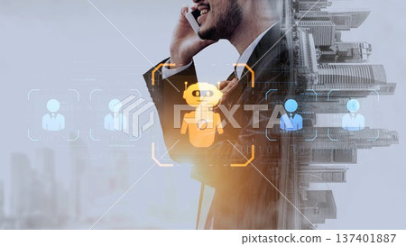 AI Replacing Human Workforce Marrow 137401887