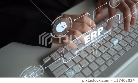 ERP System Dashboard for Enterprise Resource Planning and Business Muxer ERP System Dashboard for Enterprise Resource Planning and Business Muxer 137402024