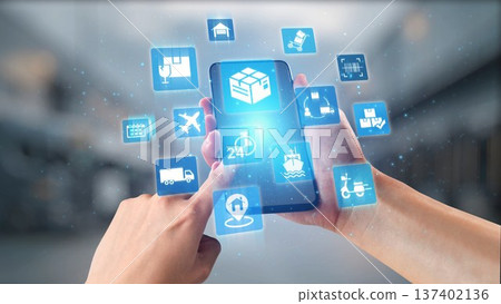 Goods delivery tracking logistics system Gist Goods delivery tracking logistics system Gist 137402136
