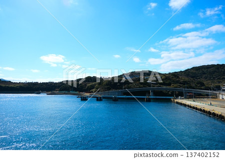 長崎縣佐世保市五島列島的宇久島 長崎縣佐世保市五島列島的宇久島 137402152
