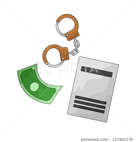 Illustration of Illegal Illustration of Illegal 137402276