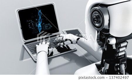 Medical science technology and futuristic healthcare computer software brisk 137402497