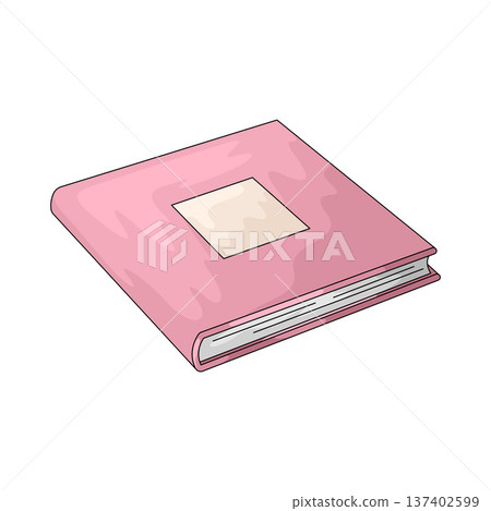 Illustration of Wedding Album Illustration of Wedding Album 137402599