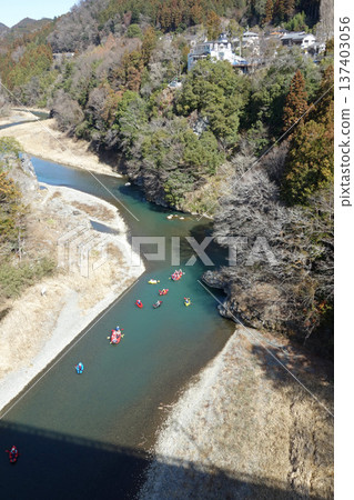 多摩川漂流(神代橋北側)(東京都青梅市) 多摩川漂流(神代橋北側)(東京都青梅市) 137403056