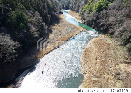 Tama River Rafting (South of Jindai Bridge) (Ome City, Tokyo) Tama River Rafting (South of Jindai Bridge) (Ome City, Tokyo) 137403139