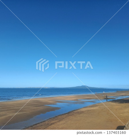 紐西蘭的藍天和大海 紐西蘭的藍天和大海 137403160