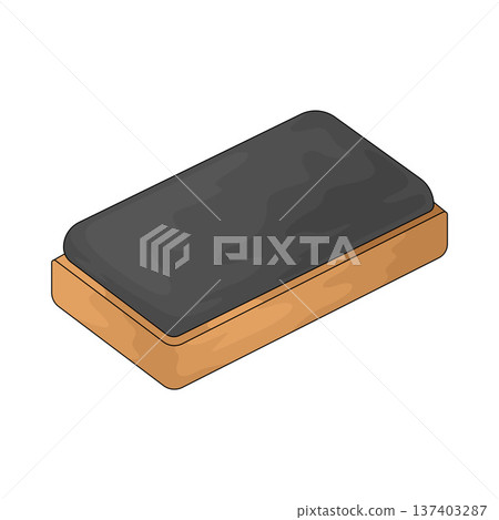 Illustration of Blackboard Eraser 137403287