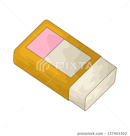 Illustration of Eraser 137403302