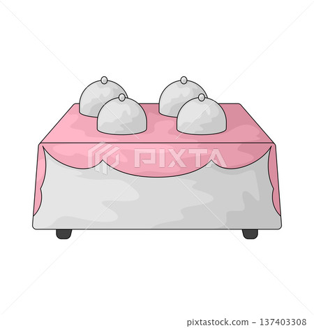 Illustration of Catering Illustration of Catering 137403308