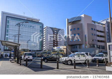 神奈川縣藤澤市湘南台站的都市風景 神奈川縣藤澤市湘南台站的都市風景 137403468