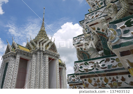 Big Buddha Pagoda at Wat Arun, Bangkok Big Buddha Pagoda at Wat Arun, Bangkok 137403532