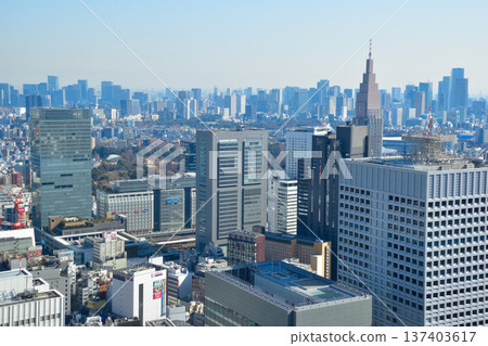 Cityscapes Tokyo Shinjuku Ward Chiyoda Ward Minato Ward Cityscapes Tokyo Shinjuku Ward Chiyoda Ward Minato Ward 137403617