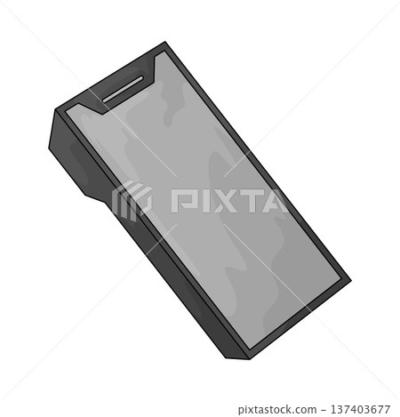 Illustration of payment terminal Illustration of payment terminal 137403677