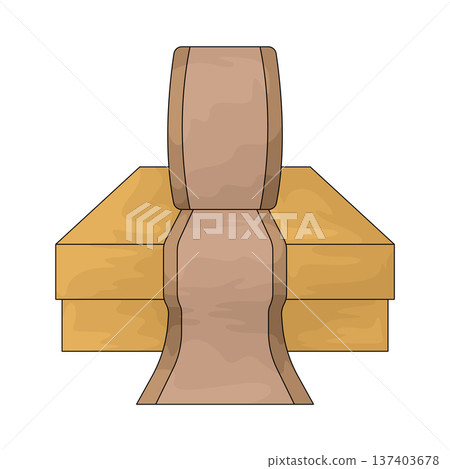 Illustration of packing tape Illustration of packing tape 137403678