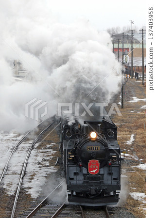 SL 冬季濕地列車，森莫本線，SL 列車，蒸汽機車，C11 171 137403958