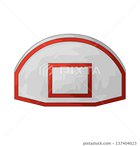 Illustration of Backboard 137404023