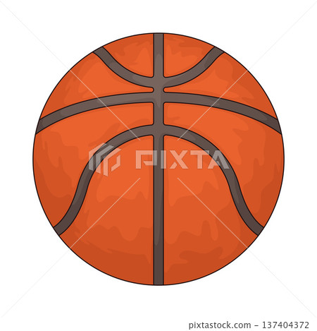 Illustration of Basketball ball 137404372