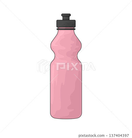 Illustration of Sports Drink Bottle Illustration of Sports Drink Bottle 137404397