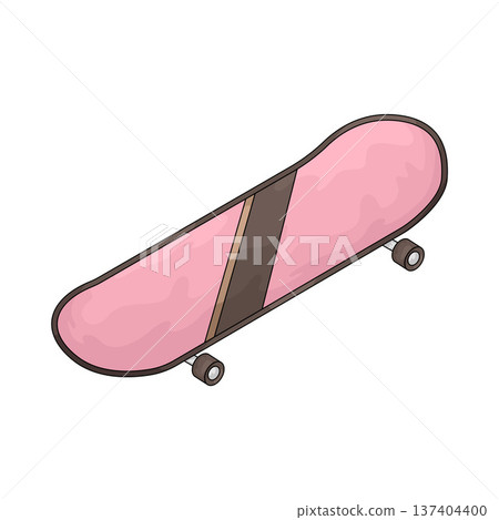 Illustration of Skateboard Illustration of Skateboard 137404400