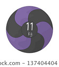 Illustration of Medicine Ball 137404404