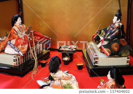 Japanese Tradition/Hina Dolls Japanese Tradition/Hina Dolls 137404602