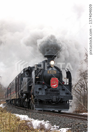 SL 冬季濕地列車，森莫本線，SL 列車，蒸汽機車，C11 171 137404609