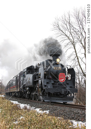 SL 冬季濕地列車，森莫本線，SL 列車，蒸汽機車，C11 171 137404610