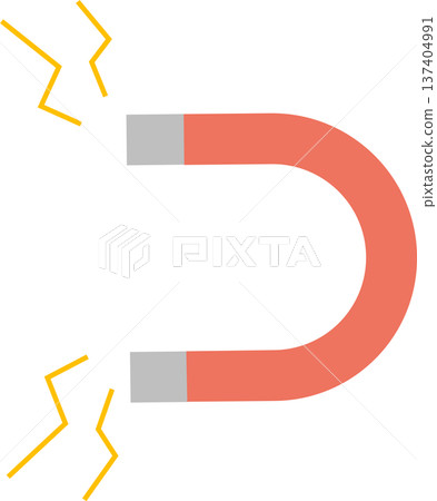 磁性圖形插圖 磁性圖形插圖 137404991