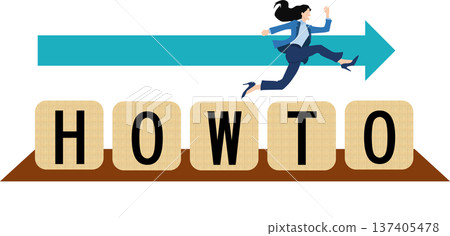 HOW TO graphic illustrations 137405478