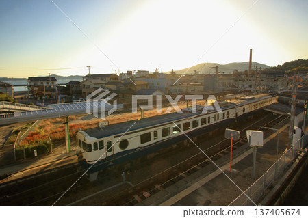 旅遊列車「Etcetera」從秋津站(東廣島市)出發 旅遊列車「Etcetera」從秋津站(東廣島市)出發 137405674