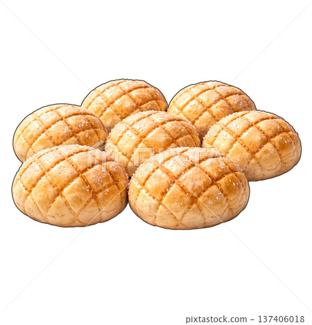 哈密瓜麵包 哈密瓜麵包 137406018