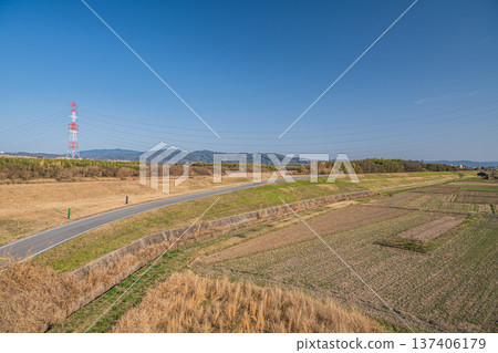Kizugawa Cycling Road, Kyotanabe City, Kyoto Prefecture 137406179
