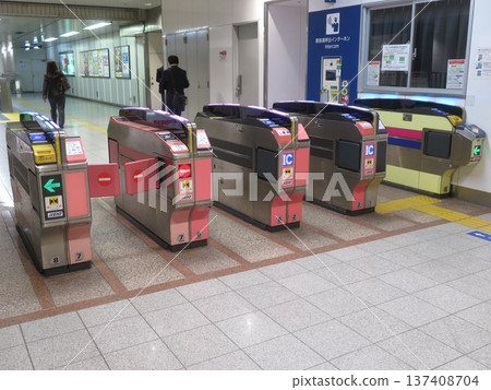Ticket gate Ticket gate 137408704