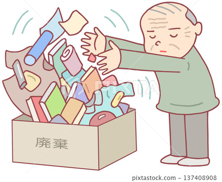 Social issues - Decluttering, organizing before death, and packing up 137408908