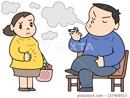 Social Issues - Smoking on the Street, Non-Smoking Areas, and Smoke Pollution 137408913