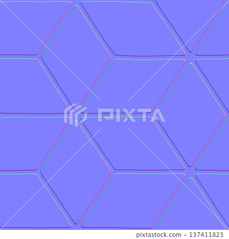 Minimalist Thin Line Diamond Grid Normal Map Minimalist Thin Line Diamond Grid Normal Map 137411823