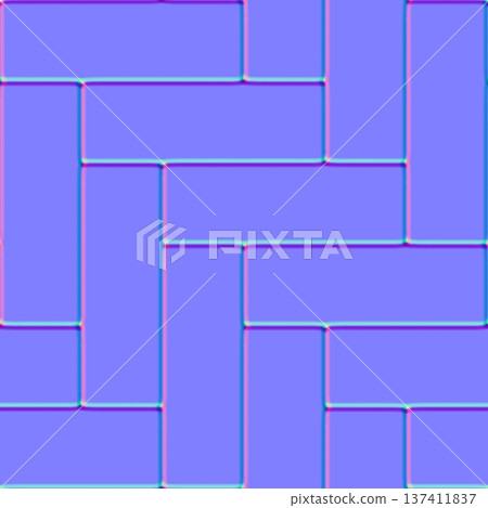 Modern Herringbone Tile Normal Map Texture Modern Herringbone Tile Normal Map Texture 137411837