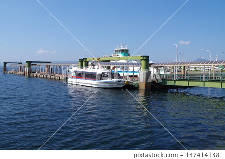 View of the high-speed boat terminal for Matsuyama View of the high-speed boat terminal for Matsuyama 137414138