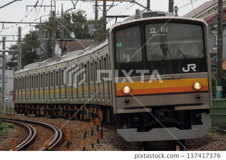 Nambu Line 205 series Naha 44 train Nambu Line 205 series Naha 44 train 137417376
